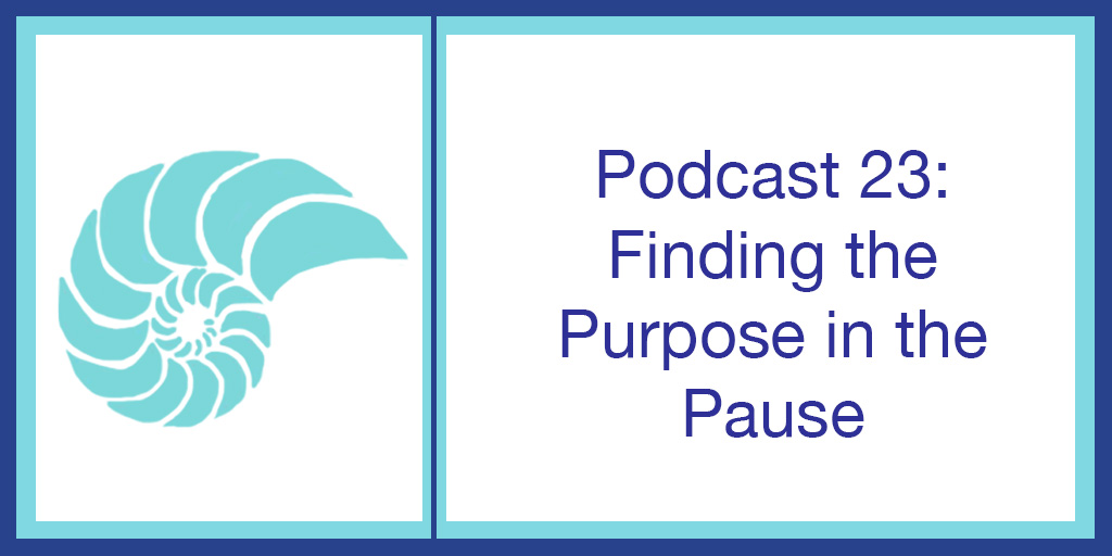 Podcast 23: Finding the Purpose in the Pause